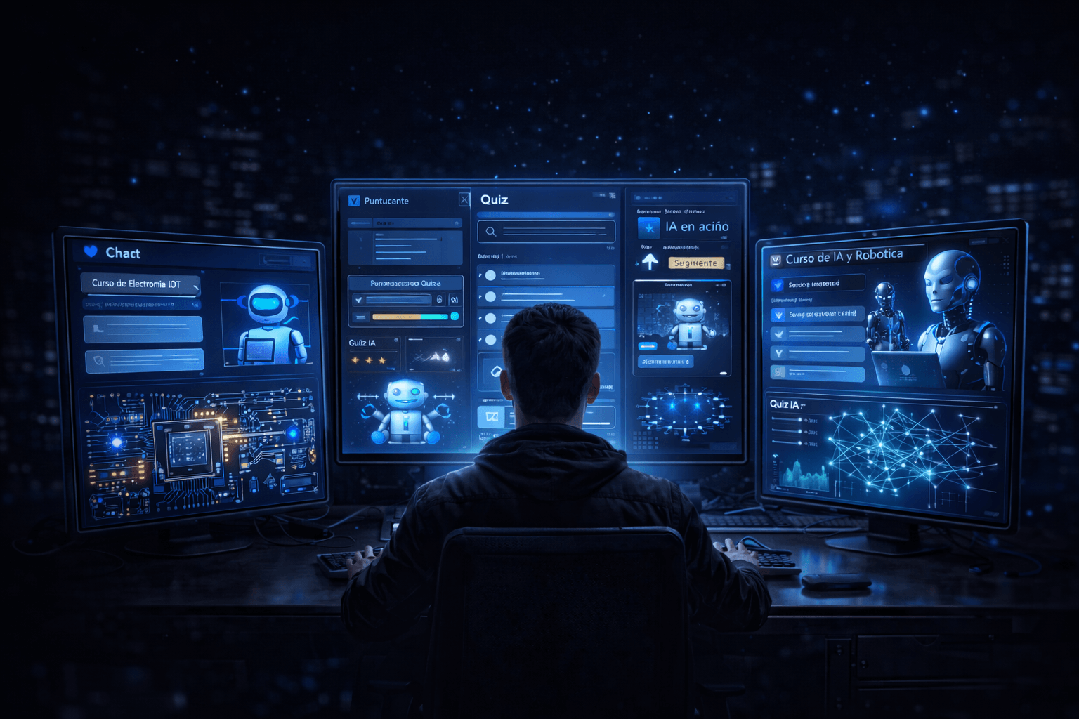 Captura de pantalla de la plataforma de aprendizaje interactivo Lexonari